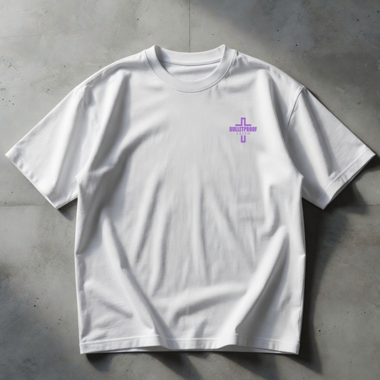 Oversize-Shirt: Besiege das Böse mit dem Guten | Krieg, Frieden und Liebe Kollektion