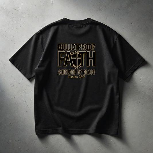 SHIELDED BY GRACE | Oversized T-Shirt – Jung Christian Kollektion