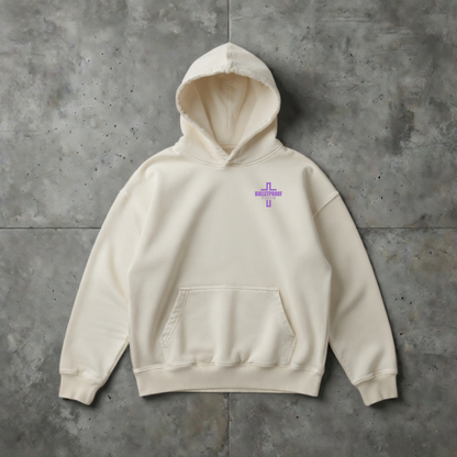 Friedensstifter säen für Frieden | Oversized Heavy Hoodie – Krieg, Frieden und Liebe Kollektion