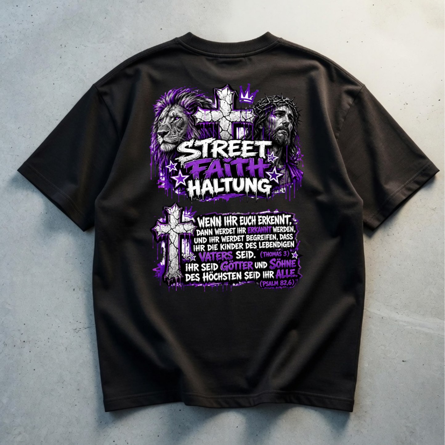 Oversized Shirt "Faith" | Young Christian