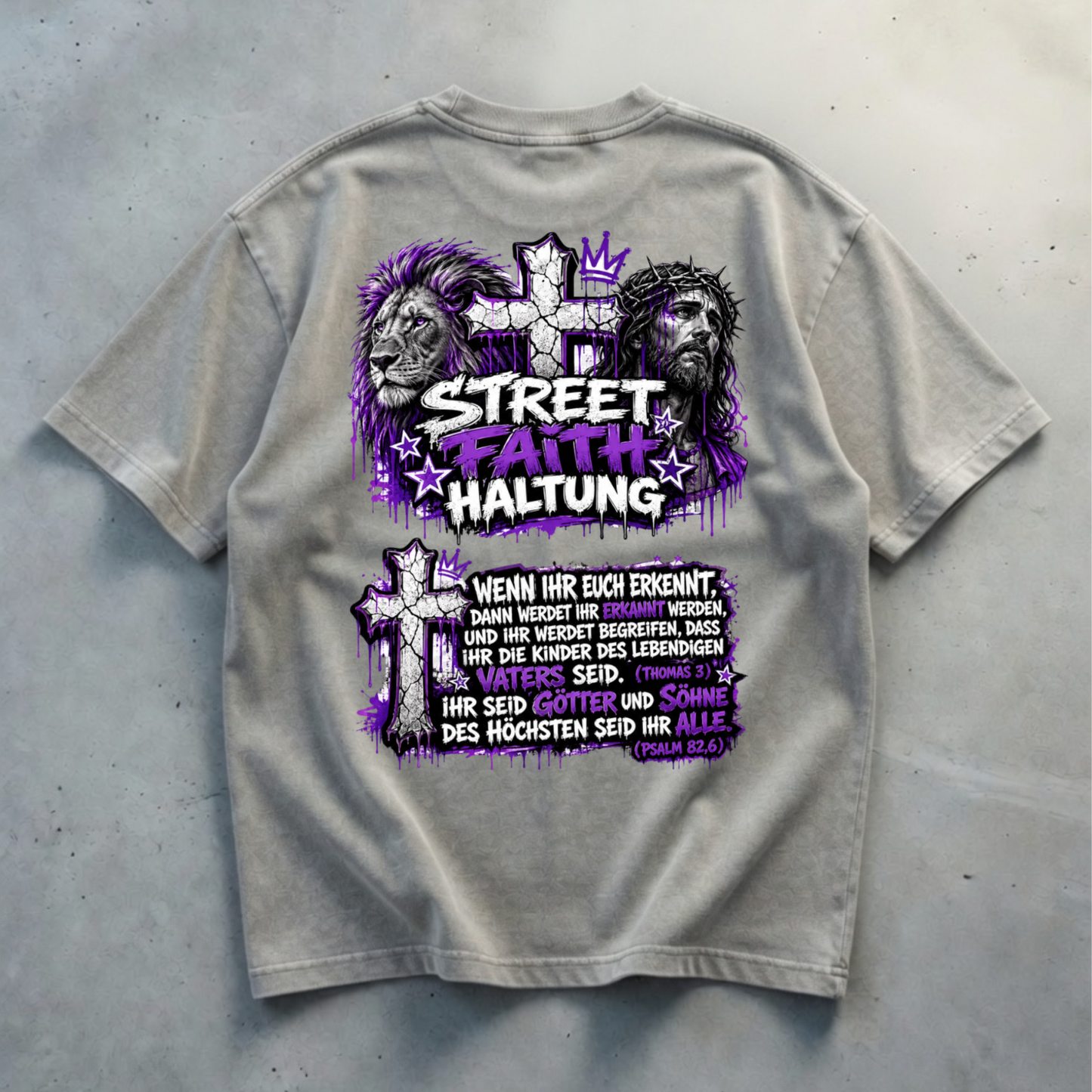 Oversized Shirt "Faith" | Young Christian