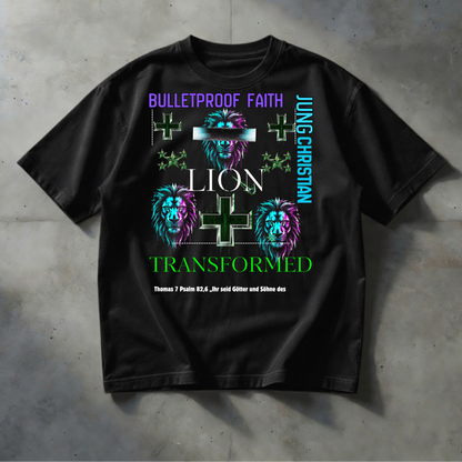Oversized Shirt Lion Transformed – Young Christian Kollektion