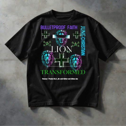 Oversized Shirt Lion Transformed – Young Christian Kollektion