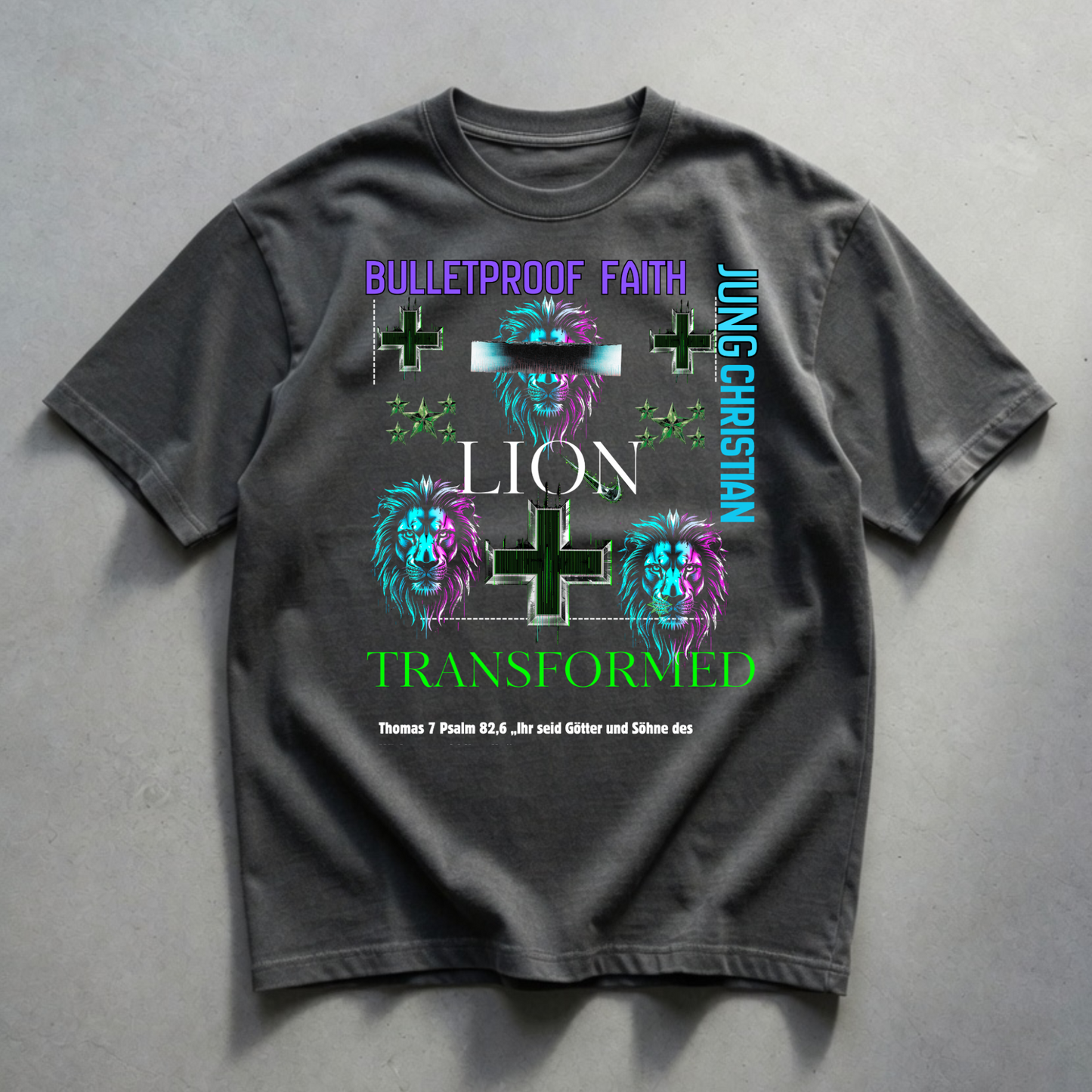 Oversized Shirt Lion Transformed – Young Christian Kollektion