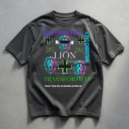 Oversized Shirt Lion Transformed – Young Christian Kollektion