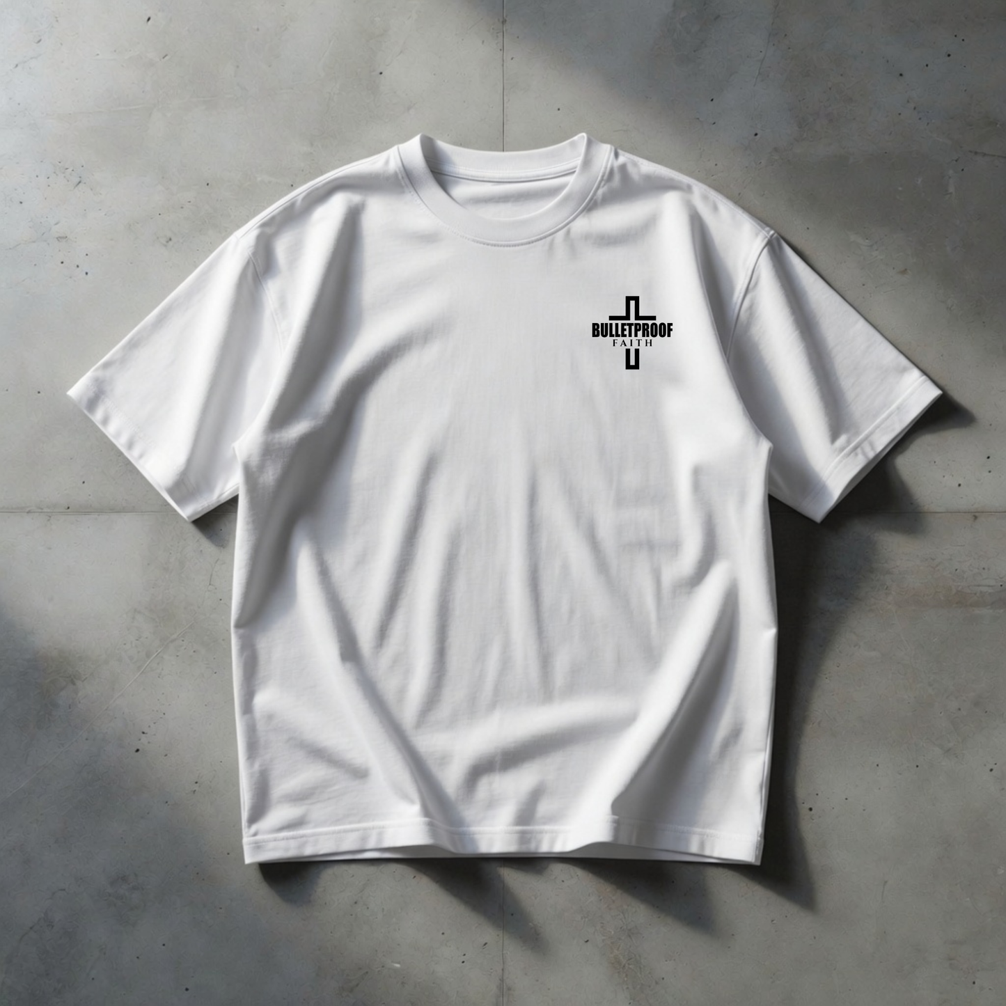 LOVED BEYOND MEASURE Übergroßes Shirt „Übergroß“ – Kollektion für junge Christen
