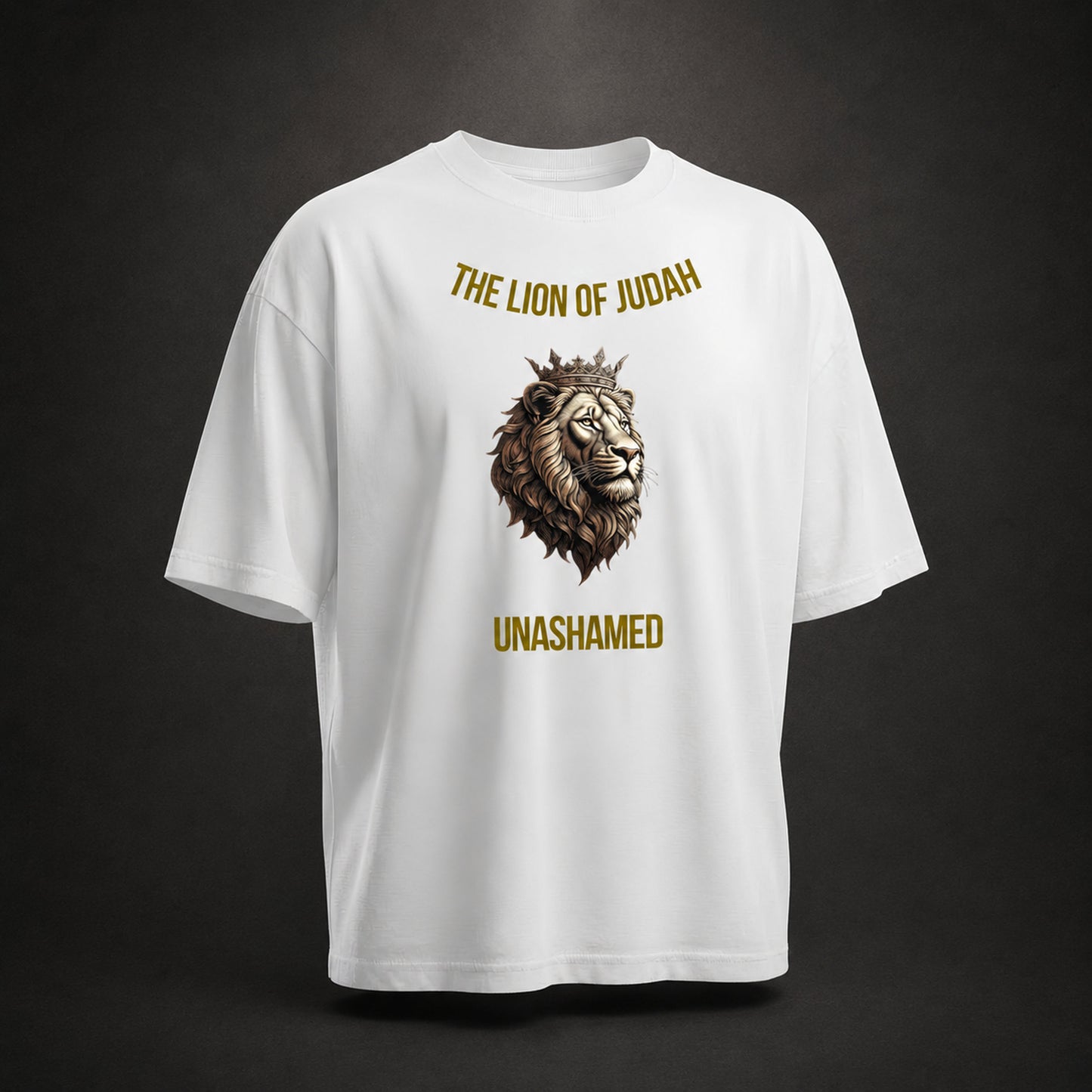 The Lion of Judah Tee, Loewe von Juda mit Krone, Bulletproof Faith