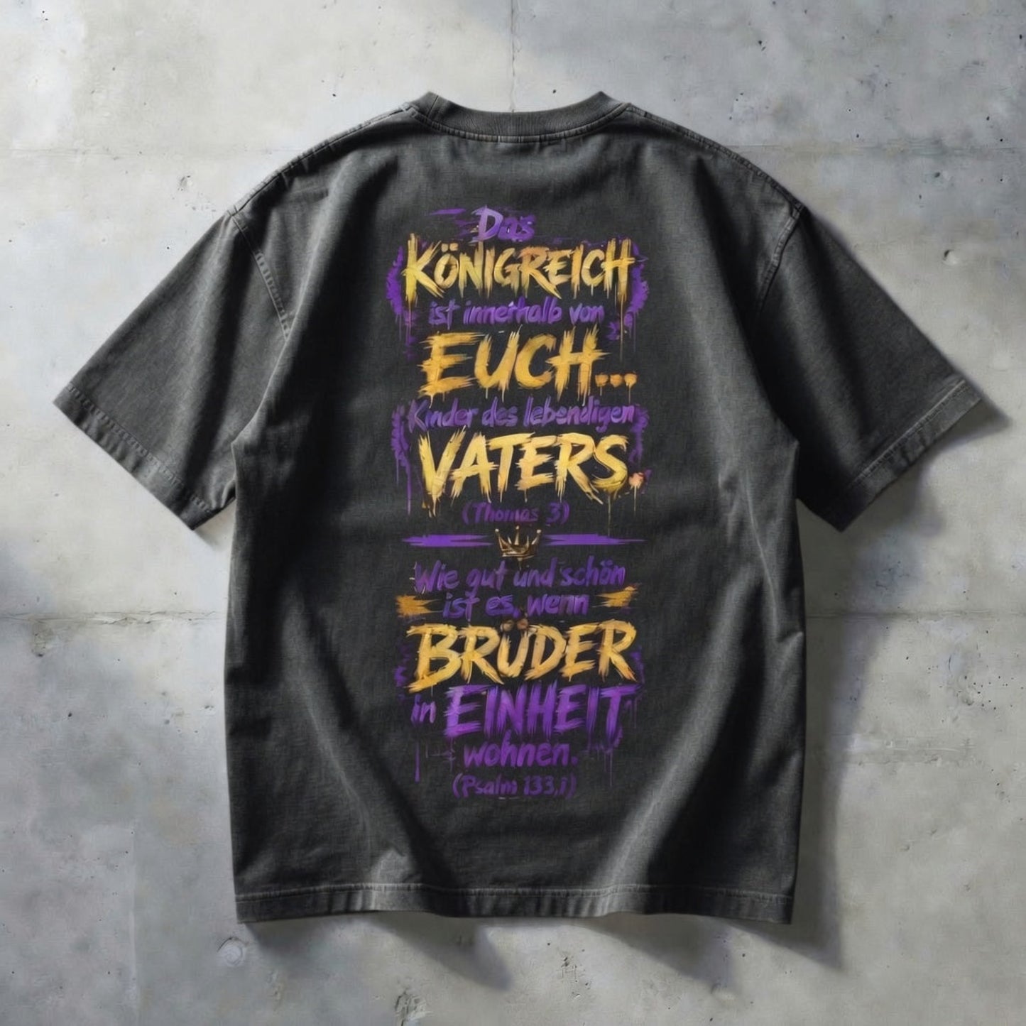 Oversized Shirt "United Crown- Jung Christian" Kollektion