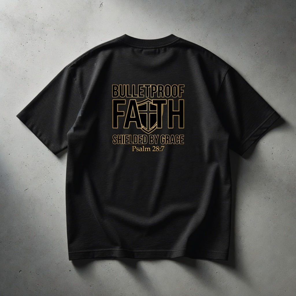 SHIELDED BY GRACE | Oversized T-Shirt – Jung Christian Kollektion