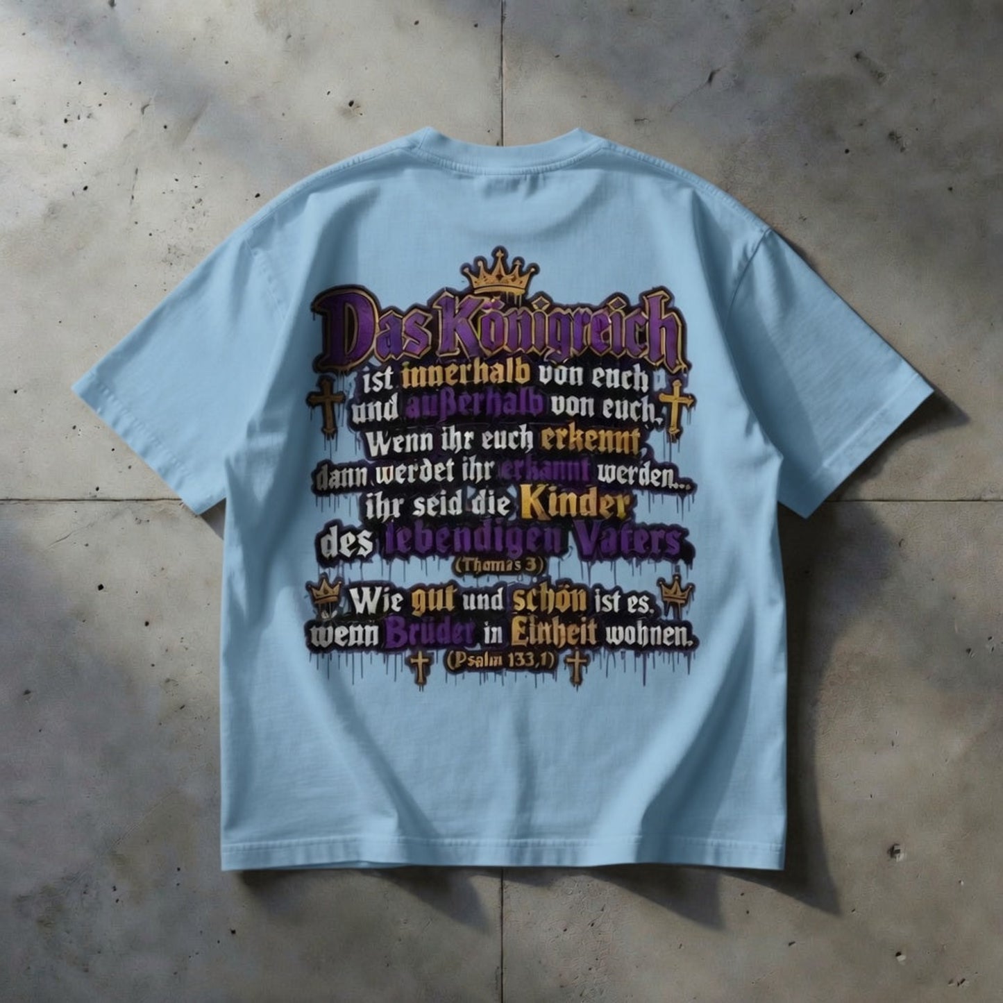 Oversized Shirt "United Crown 2- Young Christian"- Kollektion