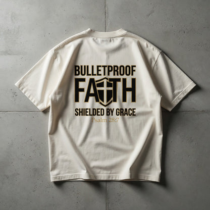 SHIELDED BY GRACE | Oversized T-Shirt – Jung Christian Kollektion
