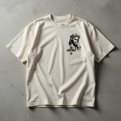 Übergroßes Shirt Streetwear mit Haltung „Psalm 62 Unmoved“ | Jung Christian Kollektion