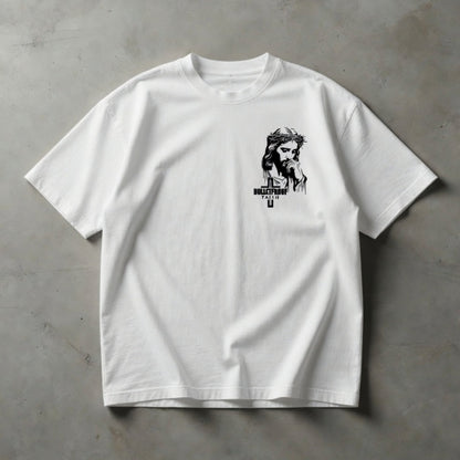Übergroßes Shirt Streetwear mit Haltung „Psalm 62 Unmoved“ | Jung Christian Kollektion