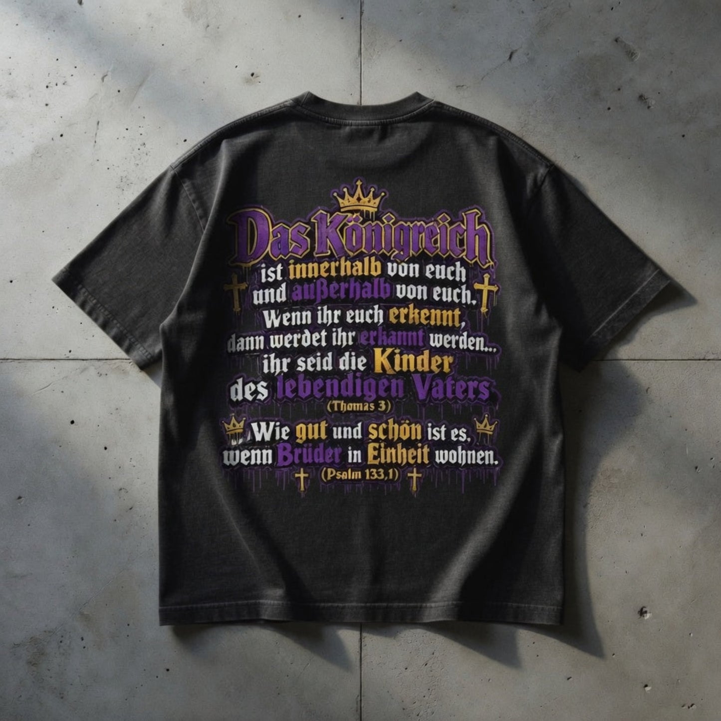 Oversized Shirt "United Crown 2- Young Christian"- Kollektion