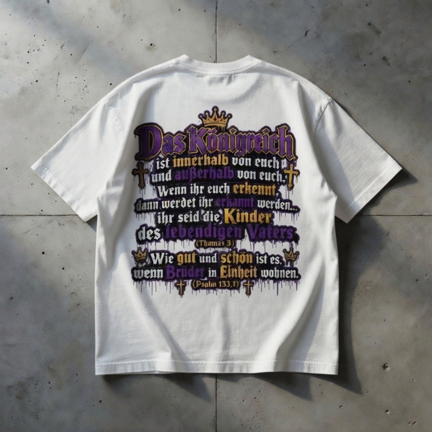 Oversized Shirt "United Crown 2- Young Christian"- Kollektion