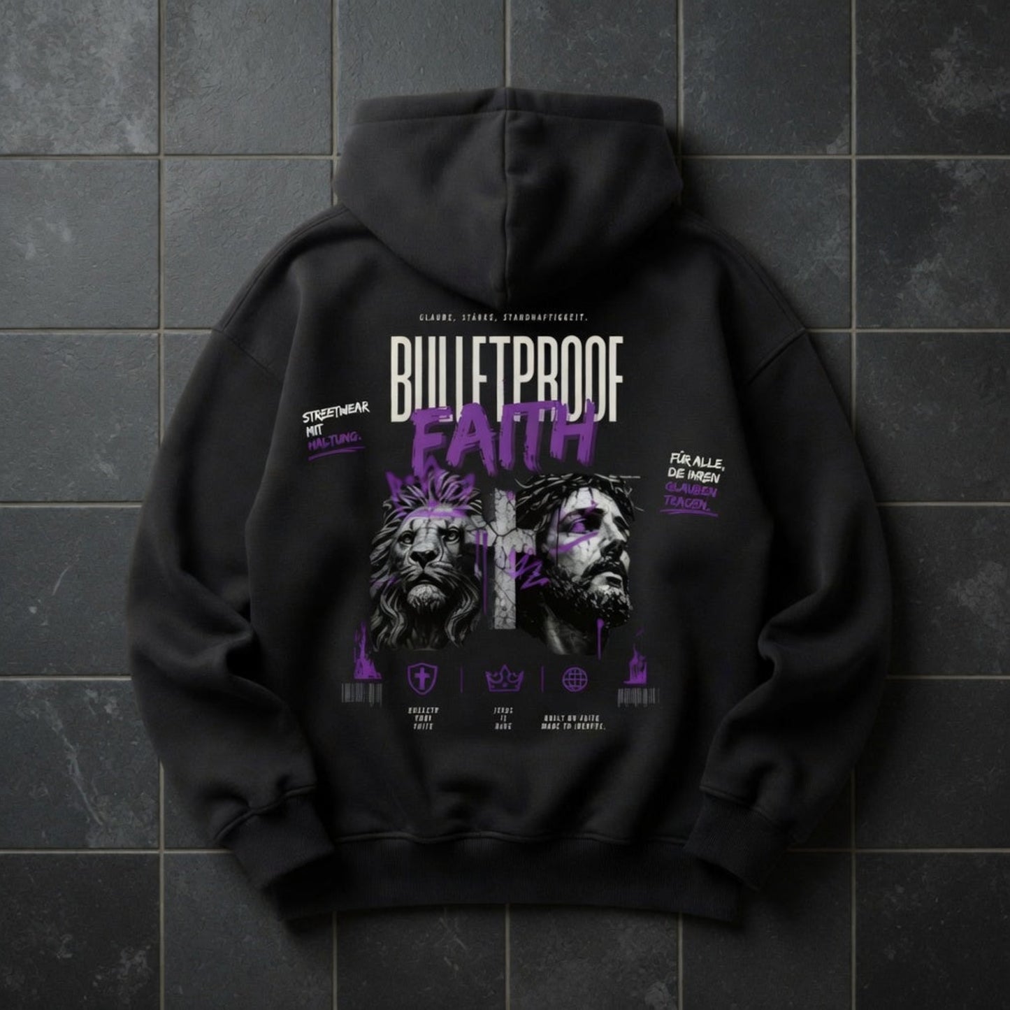 Übergroßer Hoodie "Faith" | Young Christian