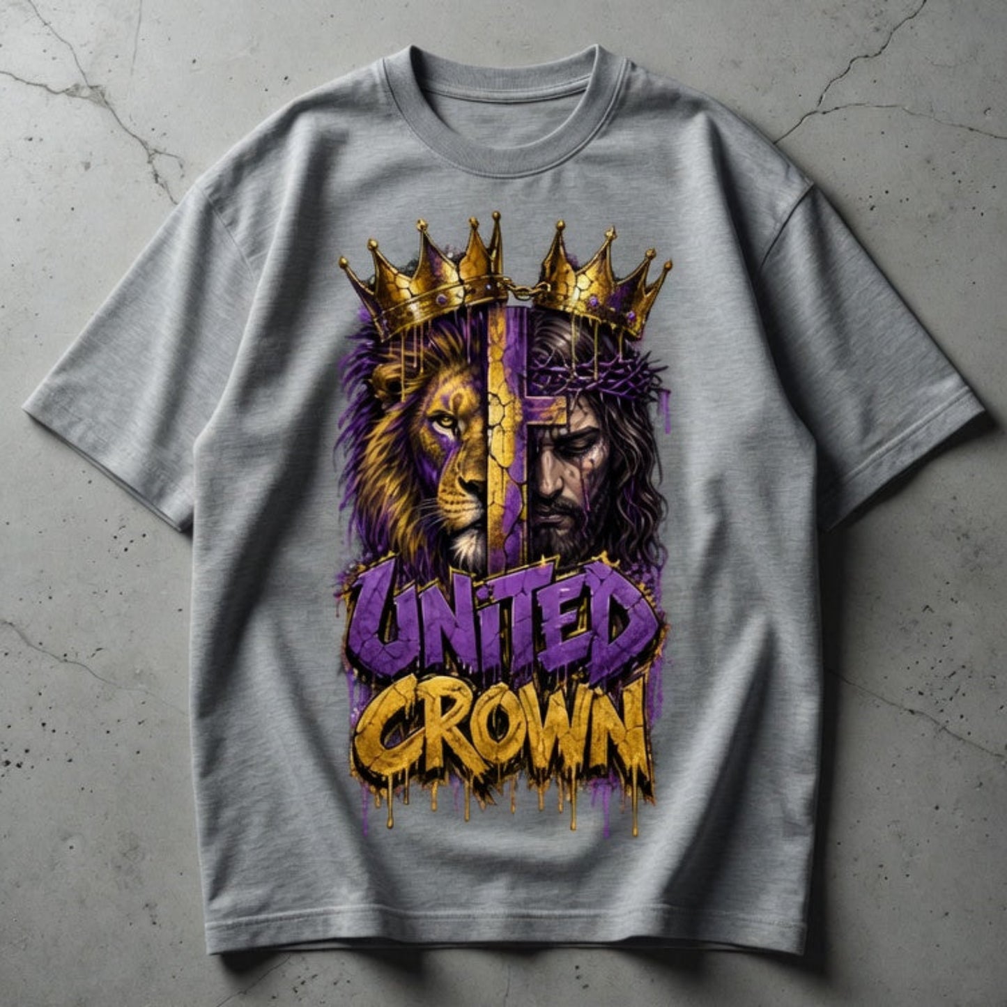 Oversized Shirt "United Crown 2- Young Christian"- Kollektion