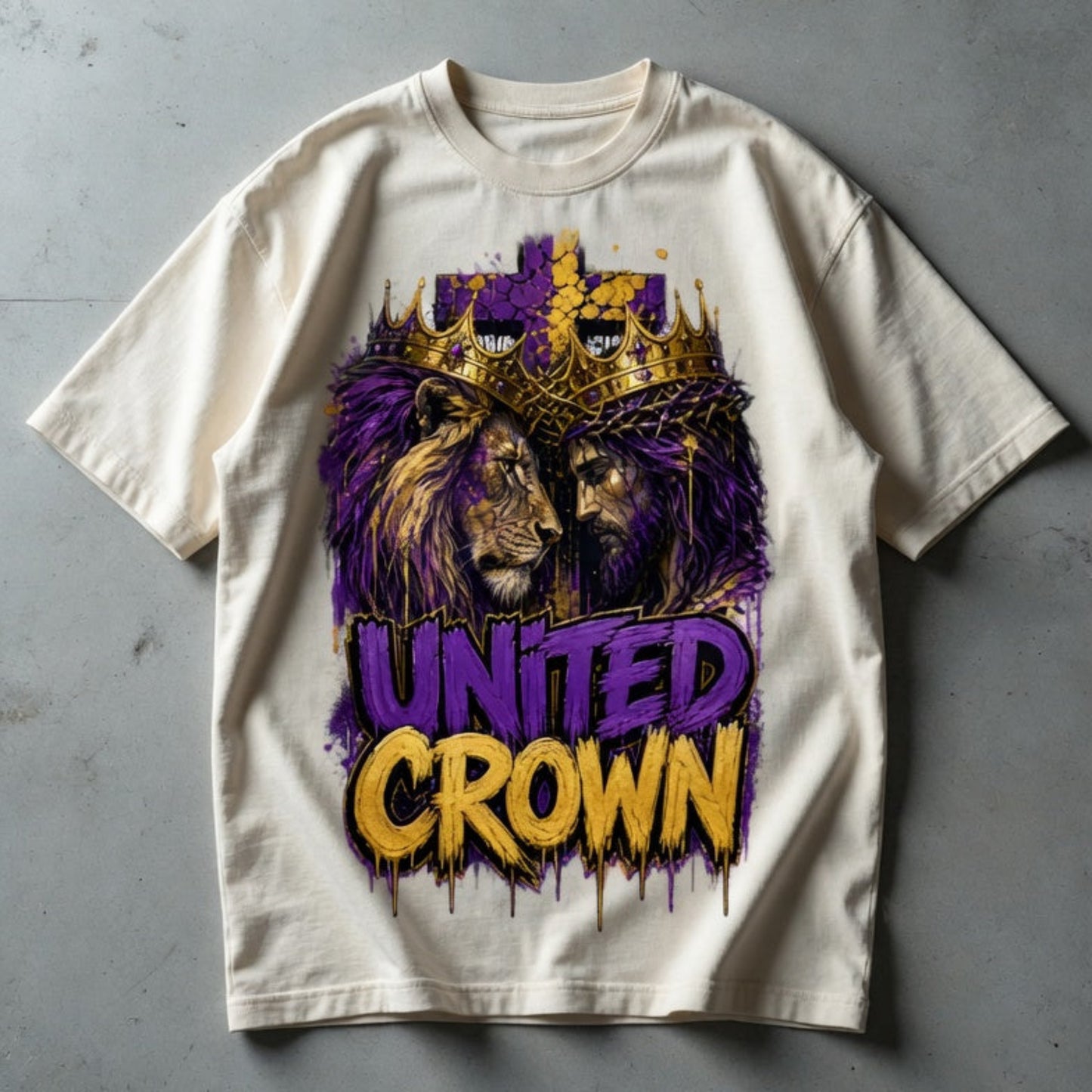 Oversized Shirt "United Crown- Jung Christian" Kollektion
