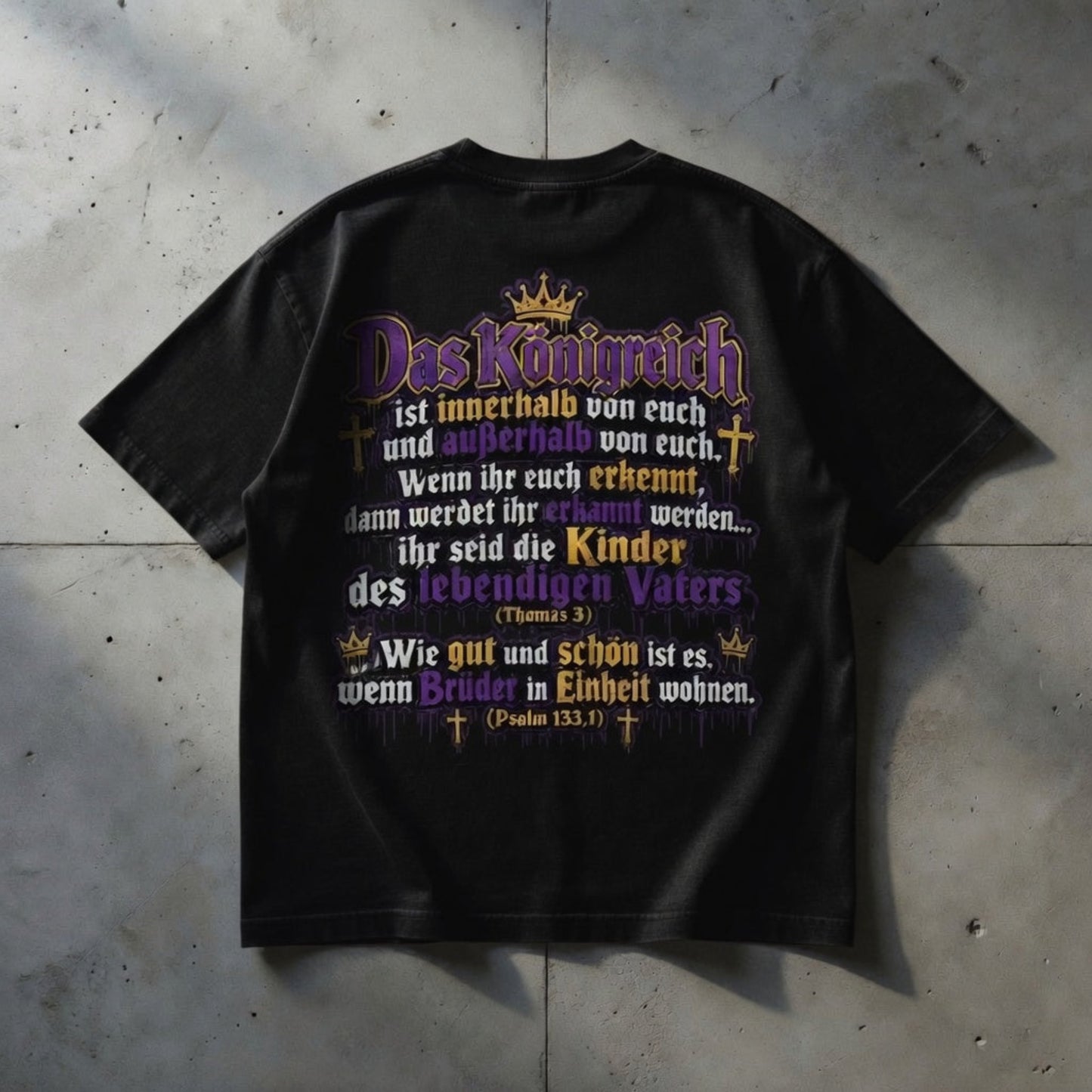 Oversized Shirt "United Crown 2- Young Christian"- Kollektion
