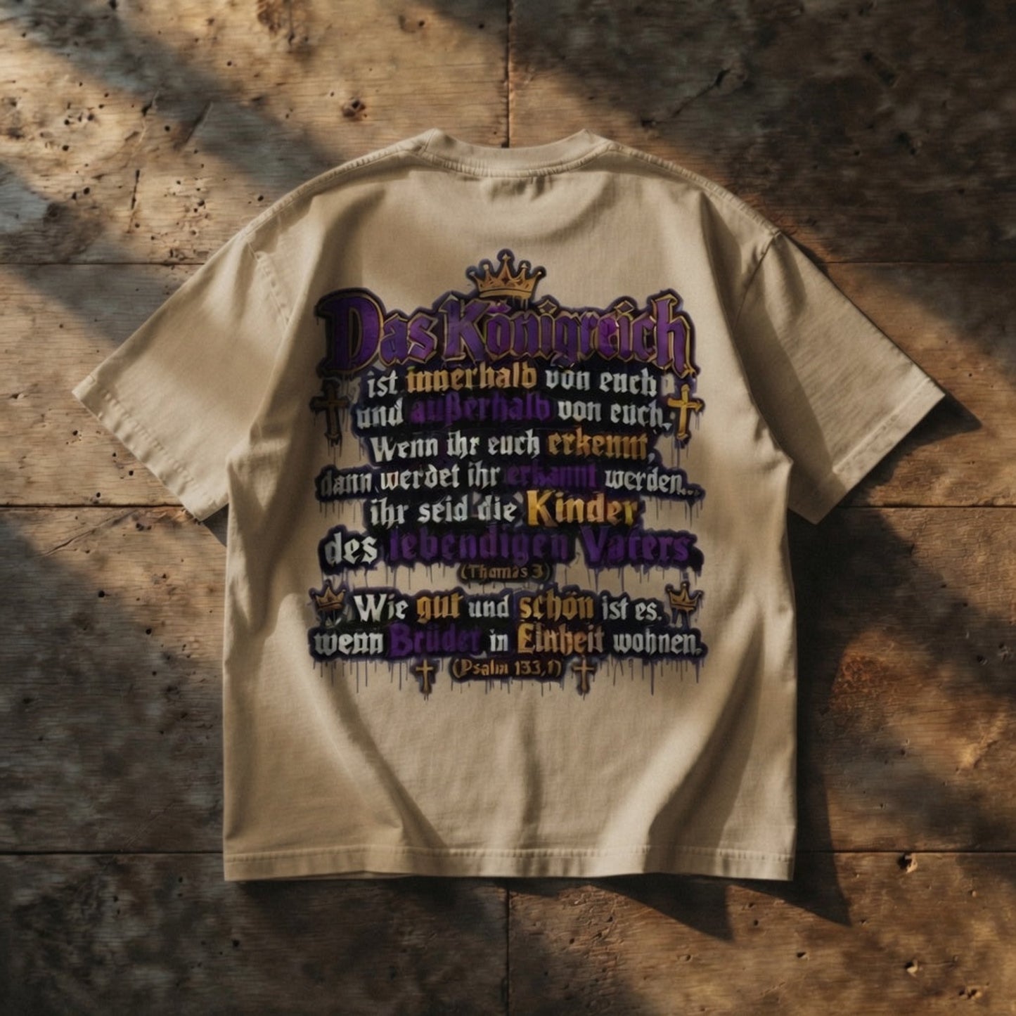 Oversized Shirt "United Crown 2- Young Christian"- Kollektion