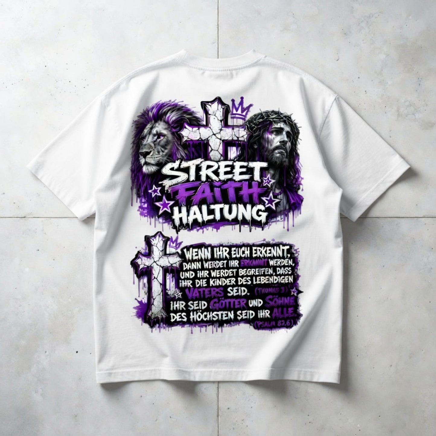 Oversized Shirt "Faith" | Young Christian