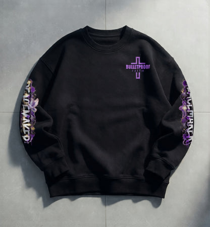Friedensstifter säen für Frieden | Premium-Sweatshirt – Krieg, Frieden und Liebe Kollektion