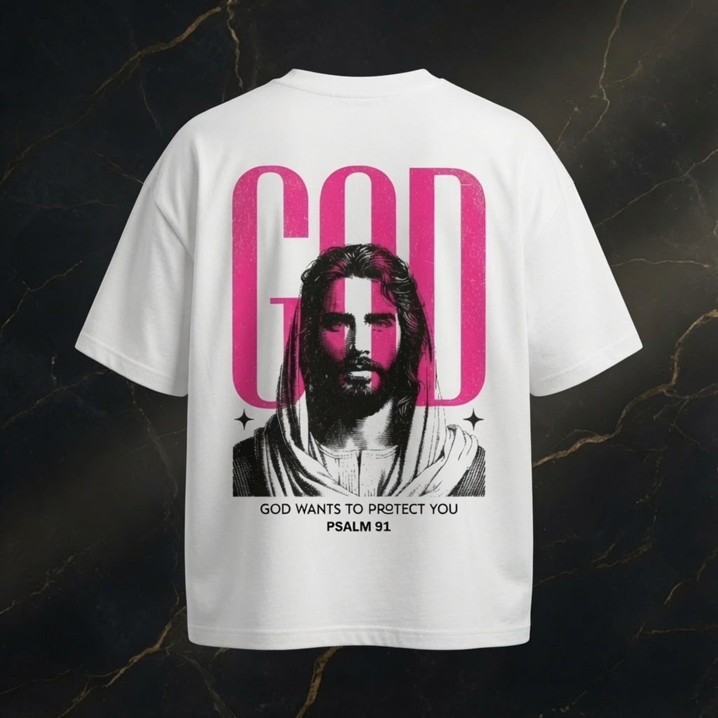 Übergroßes Hemd – MY GOD| Young Christian Kollektion