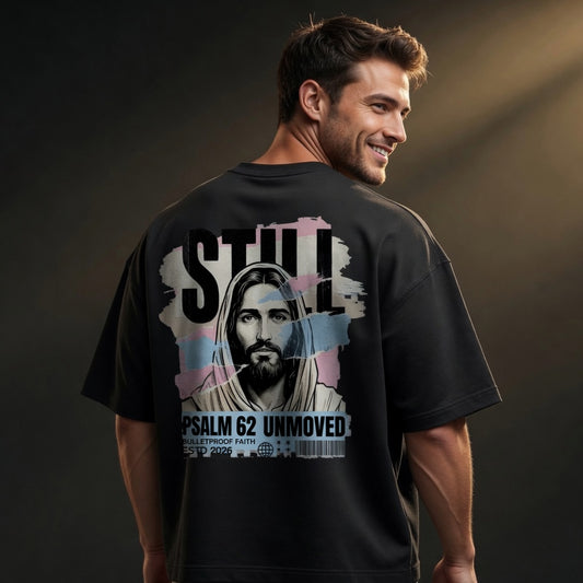 Psalm 62 Unmoved | Premium Oversized T-Shirt