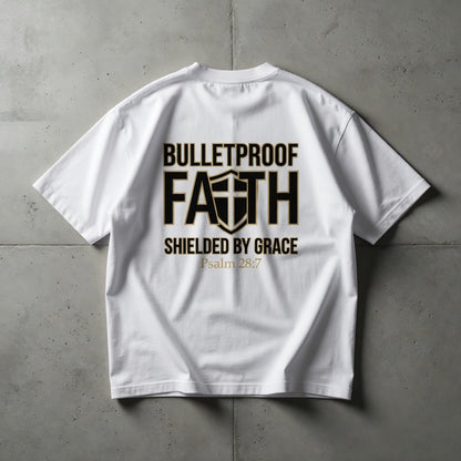 SHIELDED BY GRACE | Oversized T-Shirt – Jung Christian Kollektion