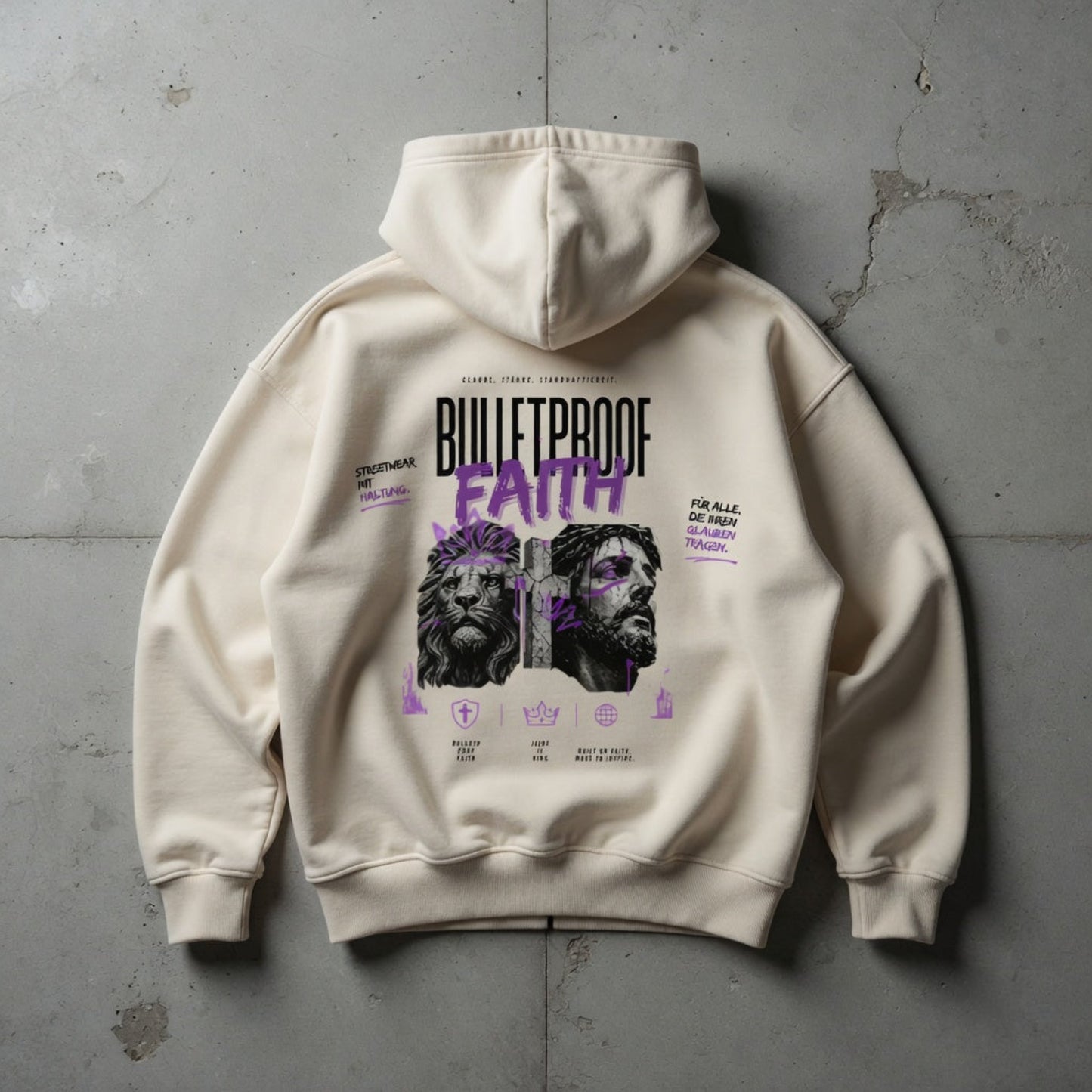Übergroßer Hoodie "Faith" | Young Christian