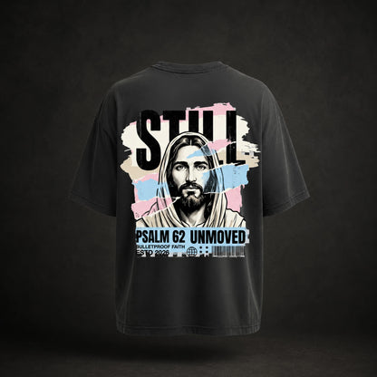Psalm 62 Unmoved | Premium Oversized Tee